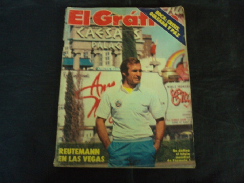 Revista El Grafico # 3236 - Tapa Reutemann En Las Vegas
