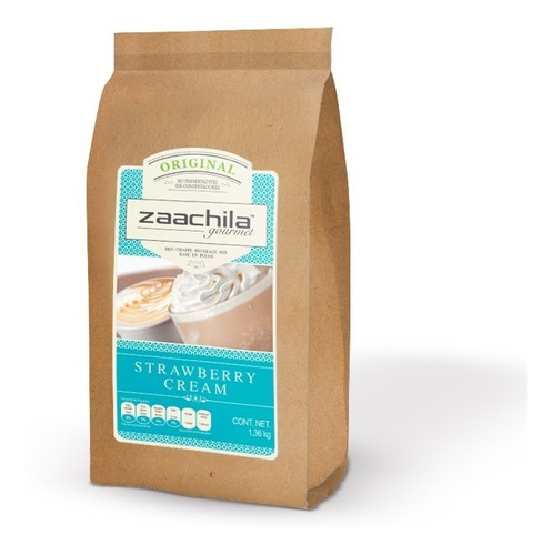 Fresa Zaachila Para Frappés - Bolsa De 1.36 Kg