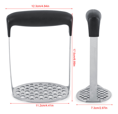 Utensilio Cocina Triturador De Patatas Acero Inoxidable