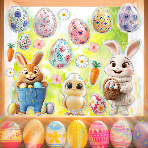 Adornos Decorativos De Pascua Para El Hogar, La Oficina Y El
