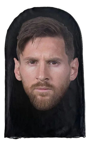 Mascara Completa 3d Lionel Messi Malla Elástica Disfraz Messi Famoso