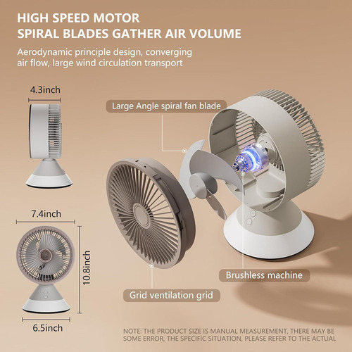 Ventilador De Escritorio Pequeño For Dormitorio