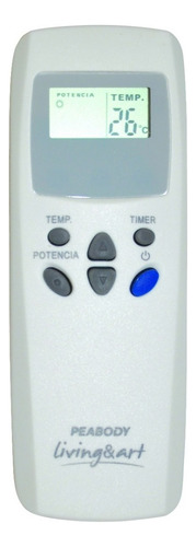 Calefactor eléctrico Peabody PE-VQD20 negro