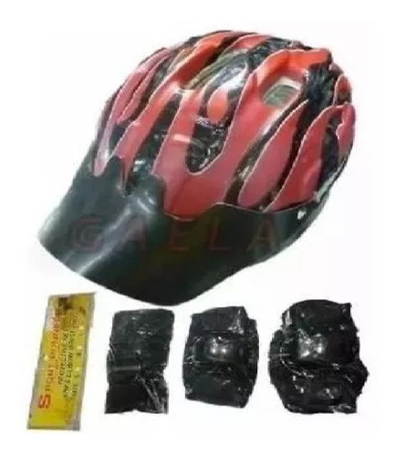 Casco + Kit Protección Patinaje Niña Niño