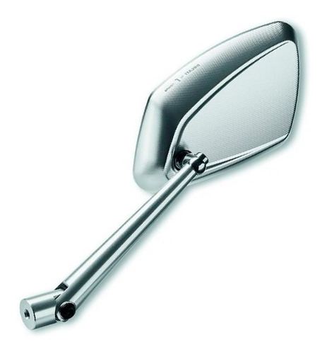 Espelho Retrovisor Esquerdo Rizoma Prata 96880541ab