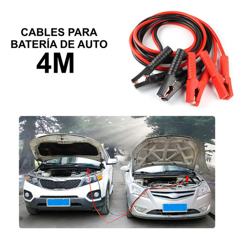 Cables Pasacorrientes Premium 4metros 2000amp 4awg