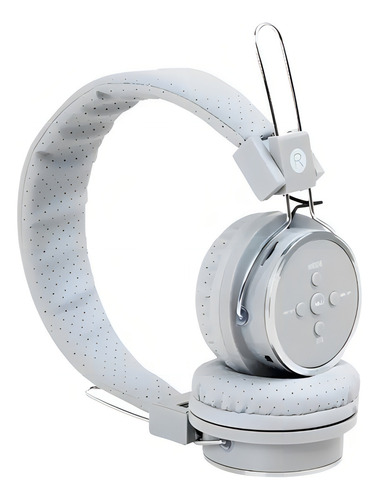 Fone De Ouvido Bluetooth Sem Fio Headphone Wireless Fm Usb Cor Branco