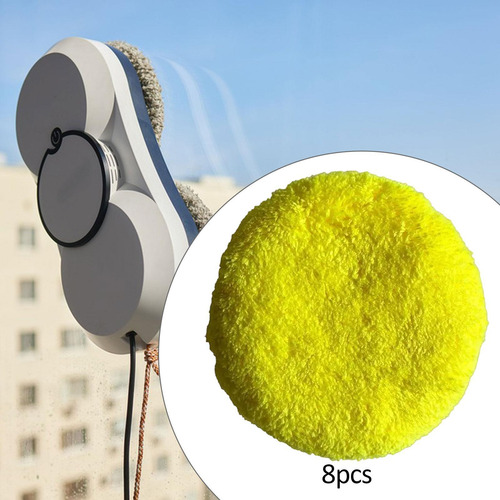 Almohadillas De Limpieza Para Robot Amarillo 8 Piezas