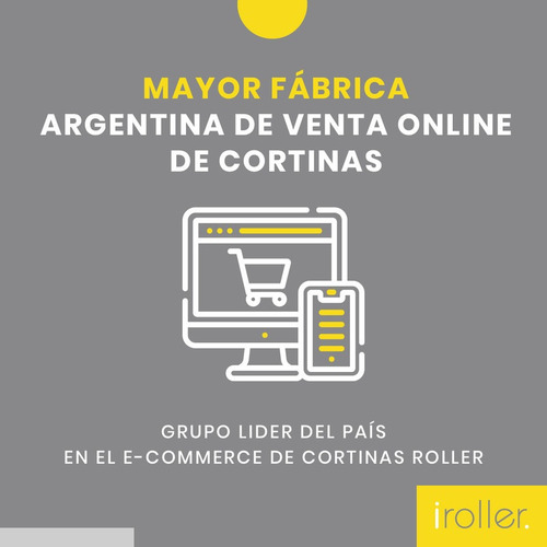 Imagen 9 de 10 de Cortina Roller Black Out Blanco 0,90 X 1,65