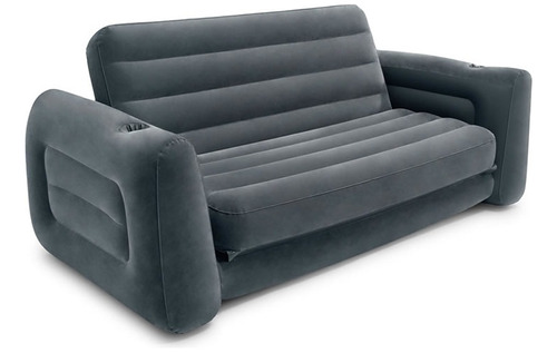Sillon Sofa Cama Inflable Portavasos Intex 