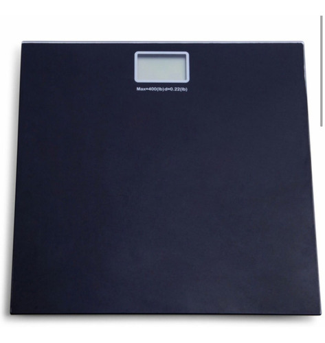Imagen 3 de 3 de Balanza De Peso Digital De Baño Vidrio Templado 180kg