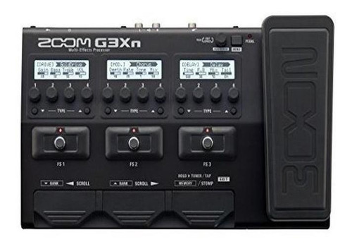Imagen 4 de 4 de Procesador De Efectos Multiples Zoom G3xn Con Pedal De Expre