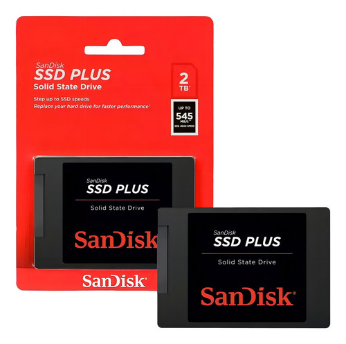 interno SanDisk SSD Plus SDSSDA-2T00-G26 2TB negro