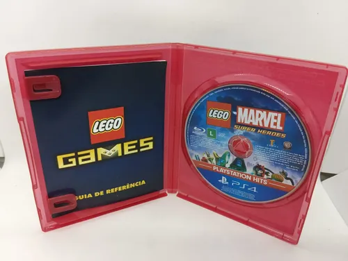 Jogo Lego Marvel Super Heroes Playstation 4 Físico Ps4 | MercadoLivre