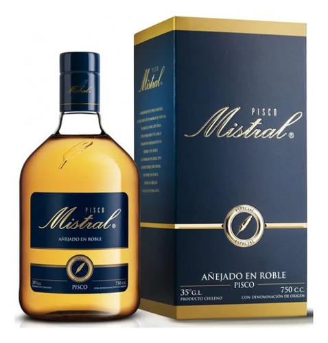 Pack 3x Pisco Mistral 35 750ml