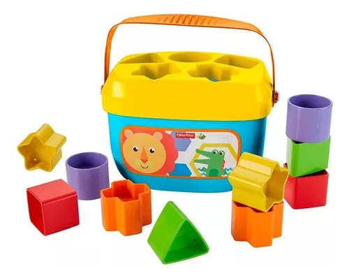 Fisher Price Cubos Primeros Bloques Bebe Juego Didáctico
