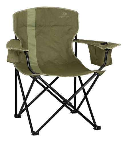 Mossy Oak Heavy Duty Camping Adults Chair, Talla Única,