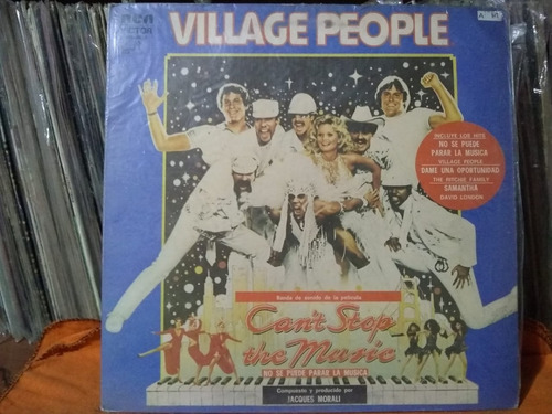 Village People - Can't Stop The Musc (vinilo) 1980 Vg+ A Nm