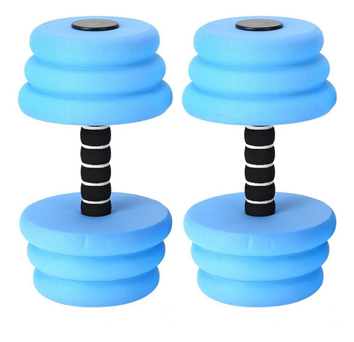 2 Piezas De Ejercicio Acuático Pesas De Natación Con Barra