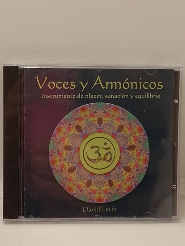 David Levin Voces Y Armónicos Cd Nuevo 
