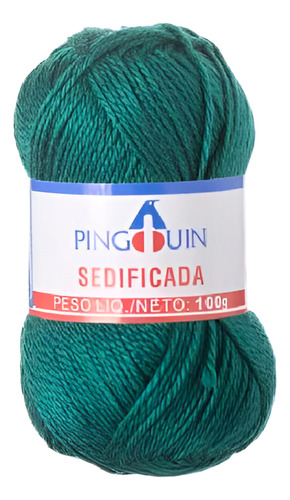 1 Kilo Ovillo Sedificada Pingouin 100g 30% Lana 70% Acrili Verde