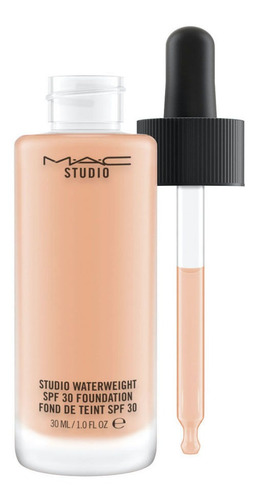 Imagen 2 de 7 de Base Mac Studio Waterweight Spf 30 Foundation Nw25