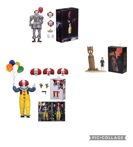 Neca Terror Colección It 1990, It 2017 Y The Devilsbackbone