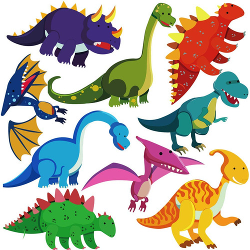 Adhesivos De Pared Dekosh Dinosaur Jurassic World T-rex Nurs