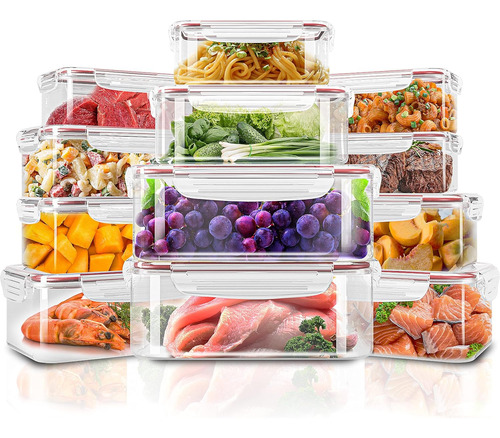 Utopia Kitchen Juego De Recipientes De Plástico Para Almacen