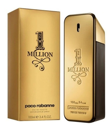Perfume One Million Paco Rabanne Edt 100ml Caballero Origina