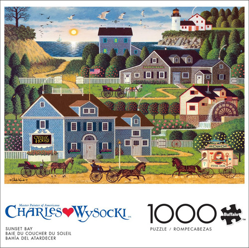 Rompecabezas Buffalo Games Charles Wysocki Sunset Bay 1000p