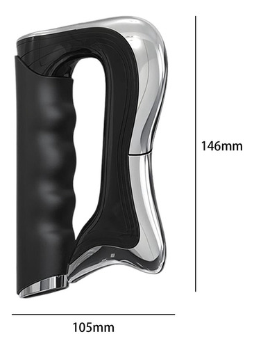 Massageador Elétrico De Fáscia Guasha Scraper 3 Mode Aquecid