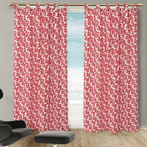 Cortinas Ambiente Rústicas Presillas Botones Envio Gratis