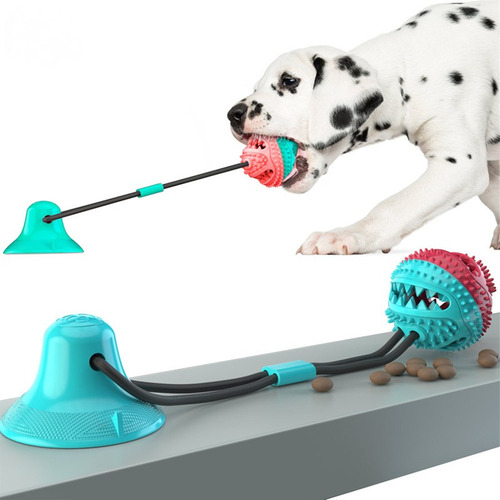 Hu Juguete Interactivo Con Ventosa Tipo Kong For Perros