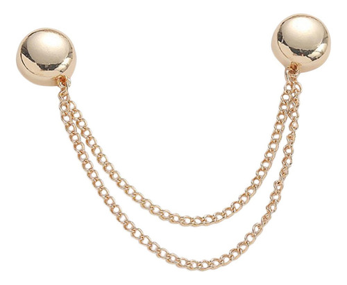 2 Broche Sin Alfileres Con Clip Para Ropa, Aleación De Oro