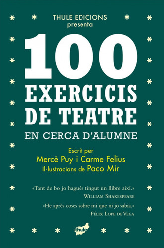 Libro 100 Exercicis De Teatre En Cerca D'alumne