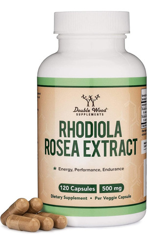 Rhodiola Rosea Extract Pastillas Concentracion Memoria Vegan