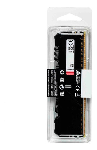 Imagen 6 de 6 de Memoria Ram Kingston Fury Beast Ddr4 32gb 2666mhz Negro Rgb
