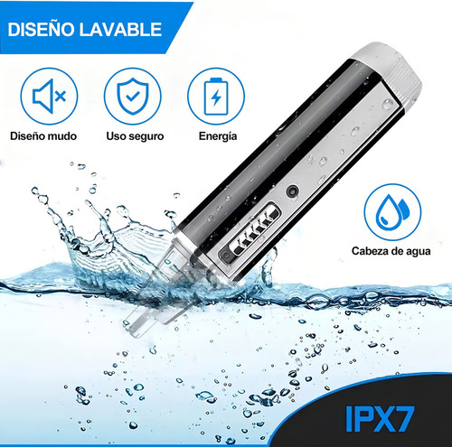 4 En 1 Afeitadora Rasuradora Barba Eléctrica Recargable Kit