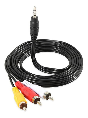 Cable R C A 3x1 - 3.5mm Audio/ Video