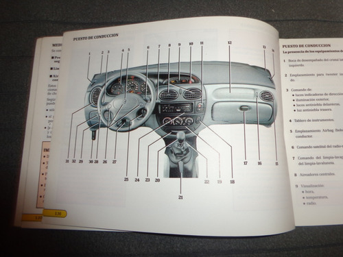 Renault Megane 1998 Manual Original (Usado)