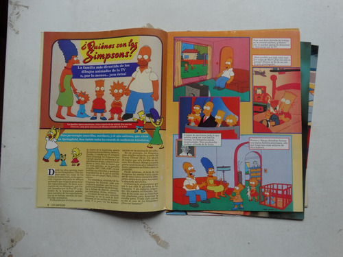 Todo Sobre Los Simpsons Ediziones Zinco 1990 Com 8 Posteres Em Espanhol (Usado)