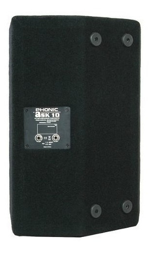Bafle Monitor Phonic 12 200w En 8 Ohms Rms Ask12 Cuo Color Negro