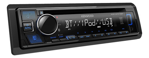 Autoestereo Kenwood Bluetooth Cd Usb Aux Radio App Control