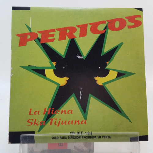 Los Pericos - La Hiena - Ska Tijuana - Cd Single - Ex 