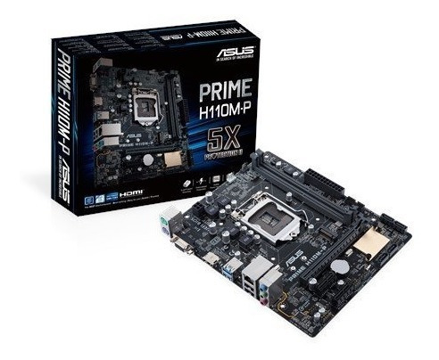 Mother Board Asus Prime H110m-p Lga 1151 Ddr4