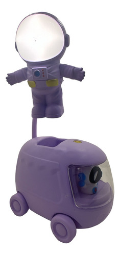 Lampara Led De Escritorio Astronauta Recargable Usb Niños