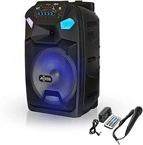 Axess Sistema Portátil Altavoz Pa - Bluetooth Kpxqz