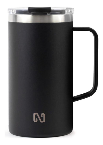 Taza De Café Aislada De Nayad Con Tapa Y Manejo De 20 Oz De