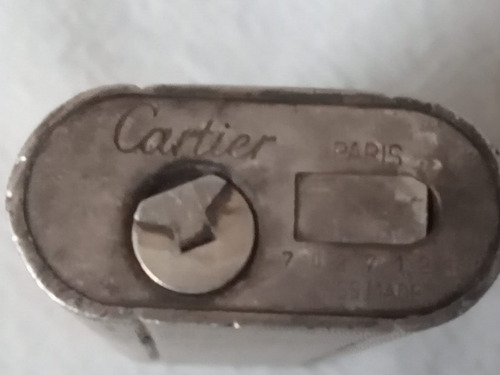 Antiguo Encendedor Cartier Plata (Usado)